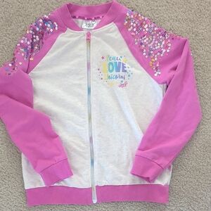 Jojo Siwa Pink Sequin Jacket